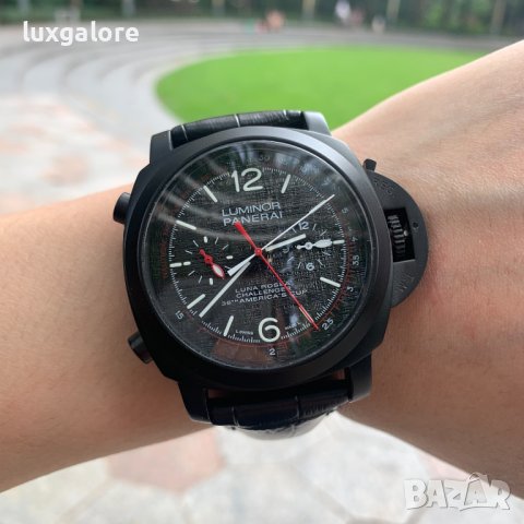 Мъжки часовник Panerai Luminor Luna Rossa Chrono Flyback с автоматичен механизъм, снимка 5 - Мъжки - 44473316