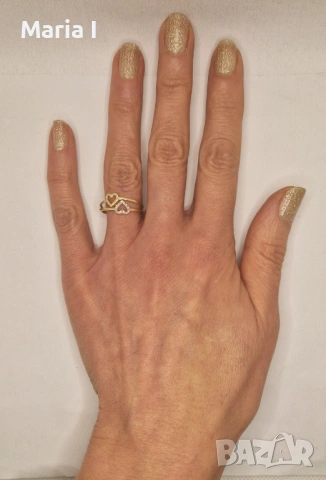 Дамски златни пръстени , снимка 8 - Пръстени - 53402183