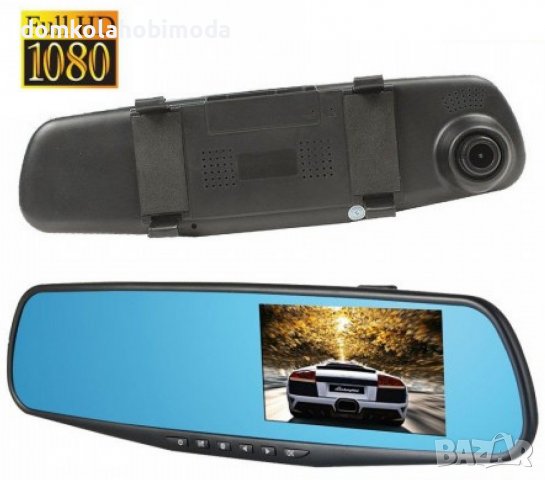 Огледало с диспей за автомобил с вграден 4.3″ дисплей