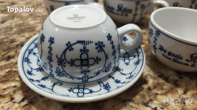 Сервиз за кафе на Schonwald, Germany, снимка 3 - Антикварни и старинни предмети - 40145006