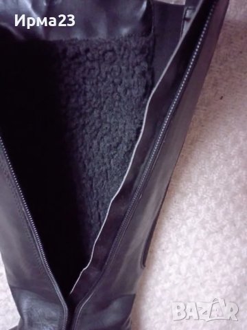 Велурени ботуши, снимка 6 - Дамски ботуши - 48076831