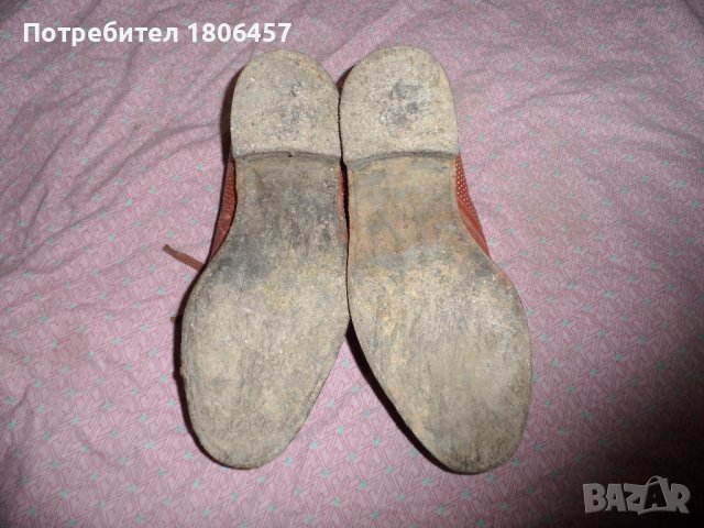 стари мъжки обувки, снимка 6 - Антикварни и старинни предмети - 41608492
