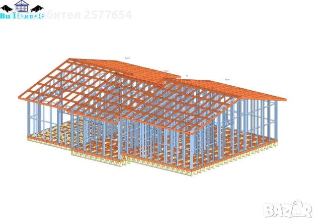 Къща,Бунгало,Преместваема къща,Сглобяеми къщи,Модулни,Жилищни-126м², снимка 4 - Строителни материали - 44177058