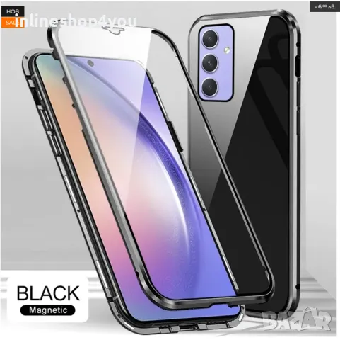Двоен Магнитен Кейс за Samsung Galaxy A16, снимка 3 - Калъфи, кейсове - 48230471