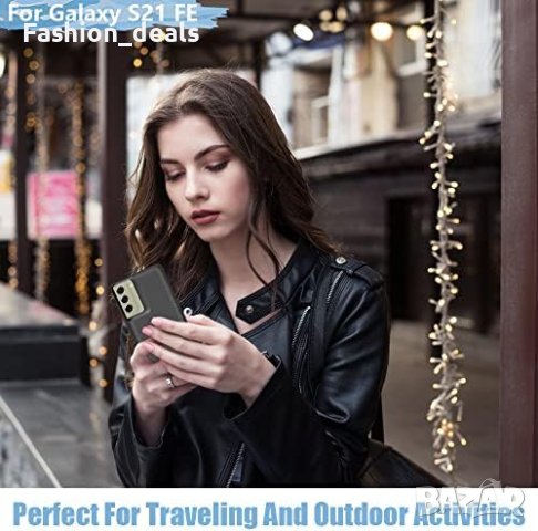 Нова 5000mAh Батерия Калъф Samsung Galaxy S21 FE 5G Тънък Надежден, снимка 2 - Калъфи, кейсове - 42714623