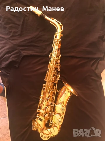 Продавам алт саксофон ELKHART deluxe, снимка 14 - Духови инструменти - 51074600