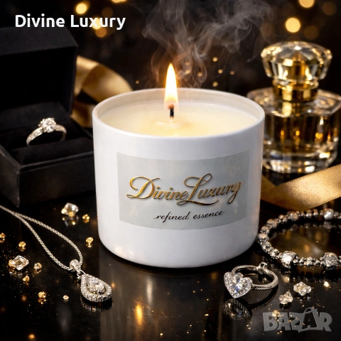 Уникална свещ с бижу изненада 