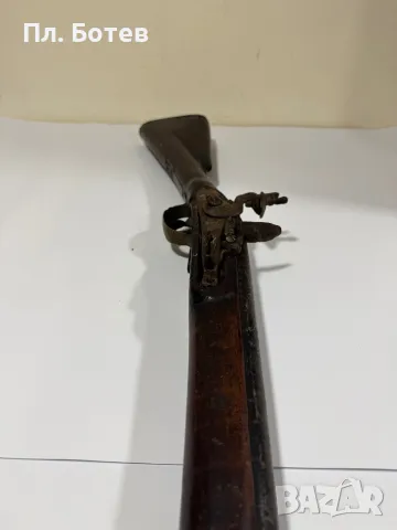 Стара кремъчна пушка, снимка 10 - Антикварни и старинни предмети - 48358925