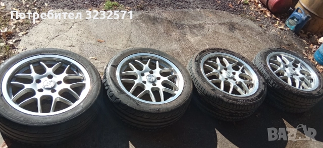 Джанти 5х120 с летни гуми, снимка 2 - Гуми и джанти - 52233203