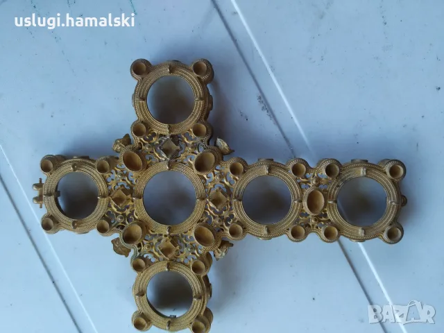 Голям интересен кръст, снимка 12 - Антикварни и старинни предмети - 56250872