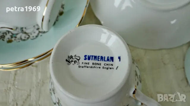 Порцеланови тройни сетове на Hudson and Middleton, снимка 9 - Чаши - 49422476