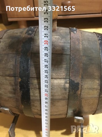 Старо малко буре със стойка, снимка 10 - Антикварни и старинни предмети - 39804659
