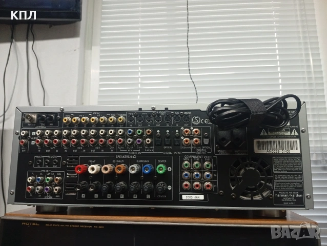 7.1 канален ресивър HARMAN KARDON AVR-335, снимка 7 - Ресийвъри, усилватели, смесителни пултове - 53151149