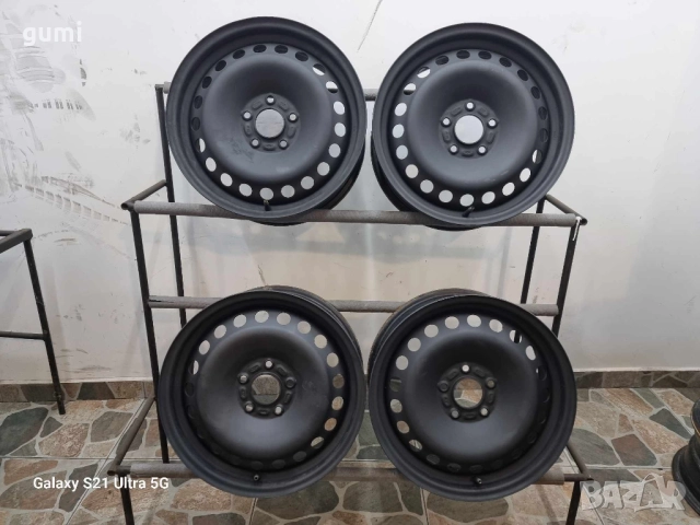 4бр 16ски джанти за FORD FOCUS, C-MAX 5x108mm A161130 , снимка 5 - Гуми и джанти - 52621263