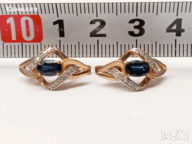 Руско злато , снимка 3 - Обеци - 53149999