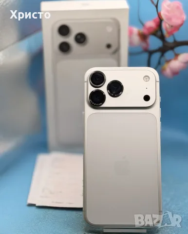 ГАРАНЦИОНЕН!!! Apple iPhone 17 Pro Max, 256GB, 5G, Silver, снимка 4 - Apple iPhone - 56321183