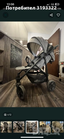 Детска количка 3 в 1 (без кош за новородено), снимка 4 - Детски колички - 53031278