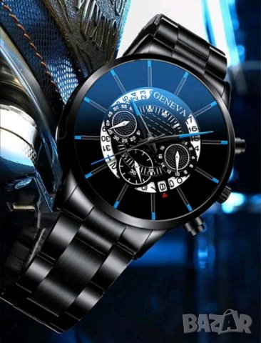 Geneva кварцов мъжки часовник , снимка 5 - Мъжки - 42012818