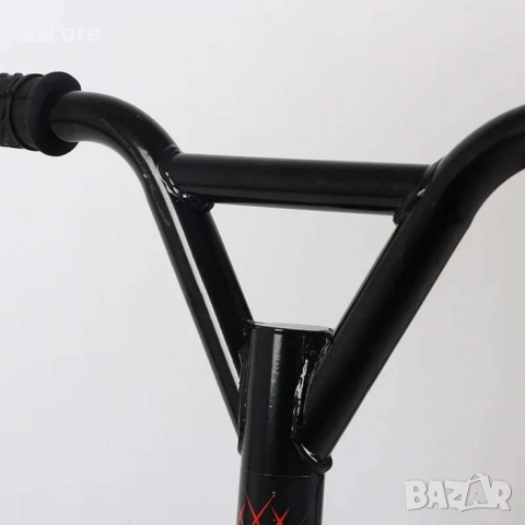 Усилена тротинетка за трикове с метална спирачка и гумени ръкохватки., снимка 9 - Детски велосипеди, триколки и коли - 52740644