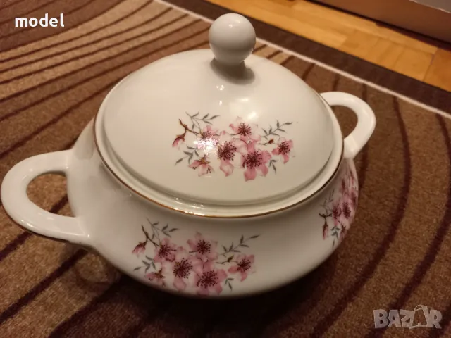 Порцеланов супник на завод Китка, Вместимост 3 литра, снимка 7 - Сервизи - 49273999