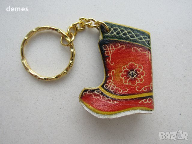  Кожен ключодържател - ботуш от Монголия, снимка 2 - Други - 33824451