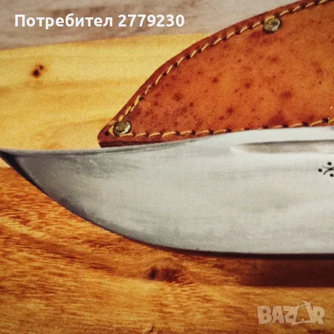 Ловен нож на Хр. Метев Нов!, снимка 9 - Ножове - 49885133