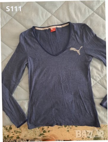 Оригинален дамски спортен топ PUMA с дълги ръкави, снимка 2 - Спортни екипи - 41947447