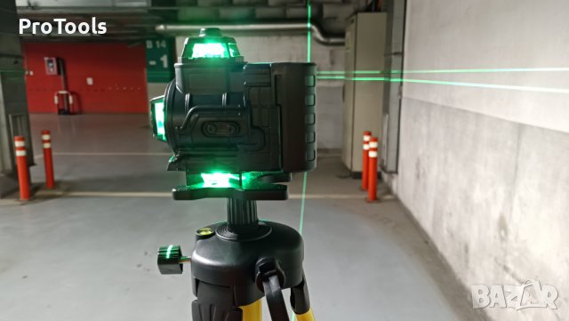 ПРОМО! Нов 4D 16 линии Лазерен Нивелир До 30 Метра Зелен Лъч, снимка 7 - Куфари с инструменти - 39728592