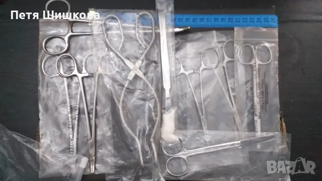 Медицински инструменти - комплект, снимка 4 - Медицински консумативи - 49996665