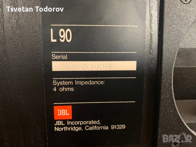 JBL L-90 T, снимка 7 - Тонколони - 40525118