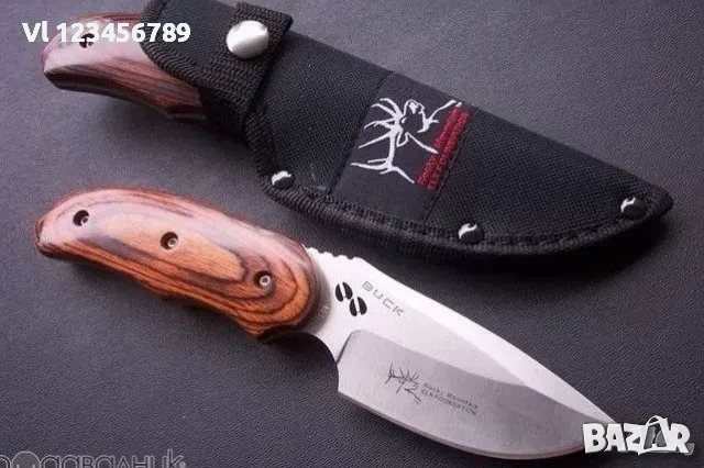 Страхотен нож - ловен, за дране - Buck, фул танг-ПРОМОЦИЯ 
