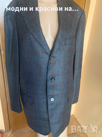 Мъжко сако Zegna, размер 52, снимка 3 - Сака - 52775835