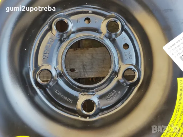 18 резервна джанта Патерица 5х112 VW Arteon Passat Caddy Skoda Superb KAROQ, снимка 5 - Гуми и джанти - 48492644