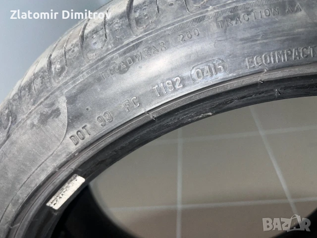 Лятна гума 235/40/19, снимка 3 - Гуми и джанти - 50809971