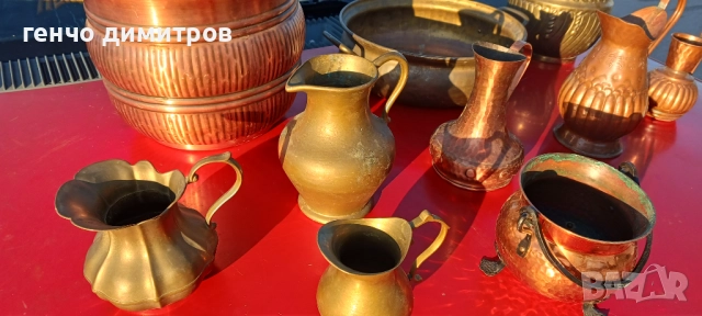  бронзови и медни съдове , снимка 6 - Антикварни и старинни предмети - 52228599