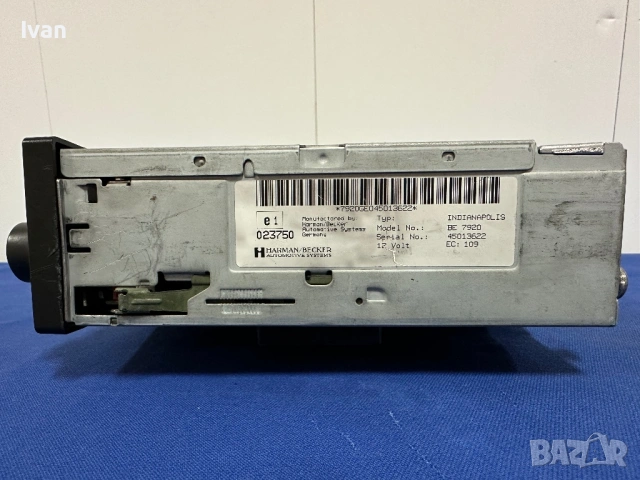 Продавам аудио плеър Becker Indianapolis BE7920, снимка 6 - Аксесоари и консумативи - 53703119