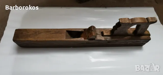 Старо дърводеско ренде-План, снимка 4 - Антикварни и старинни предмети - 48348013
