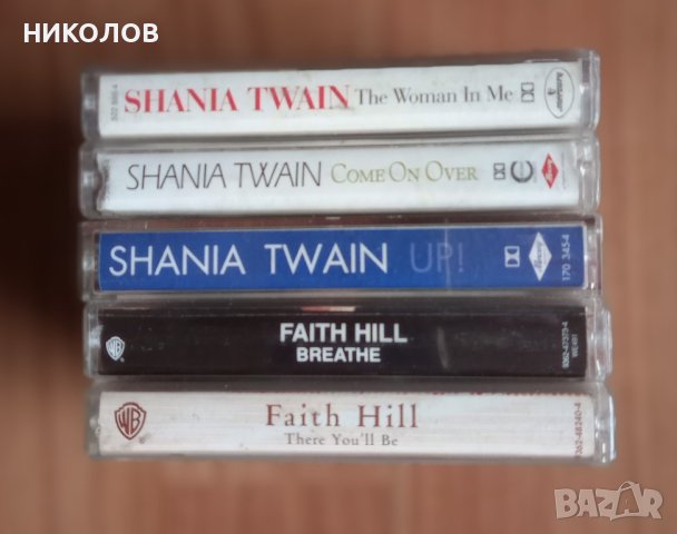 SHANAIA TWAIN / FAITH HILL, снимка 2 - Аудио касети - 44364430