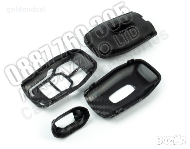 Карбонова Кутийка за Ключ Форд Калъф за Ключ Ford, снимка 9 - Аксесоари и консумативи - 53748549