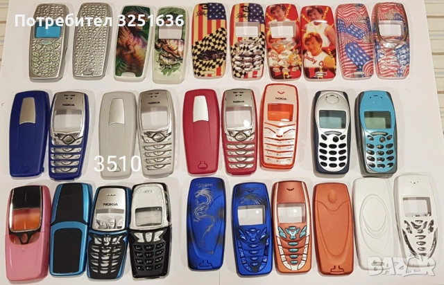 Панели NOKIA 3310,3410,8210,5110,6110,6210,6150, снимка 7 - Резервни части за телефони - 50483161