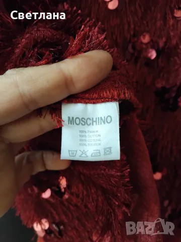 Блуза L размер MOSCHINO, снимка 2 - Блузи с дълъг ръкав и пуловери - 49196403