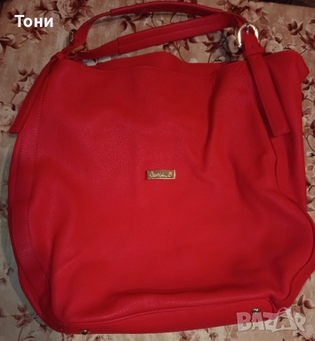 CRISTHELEN B. Оригинал Нова Кожена Дамска Чанта , снимка 16 - Чанти - 52418728