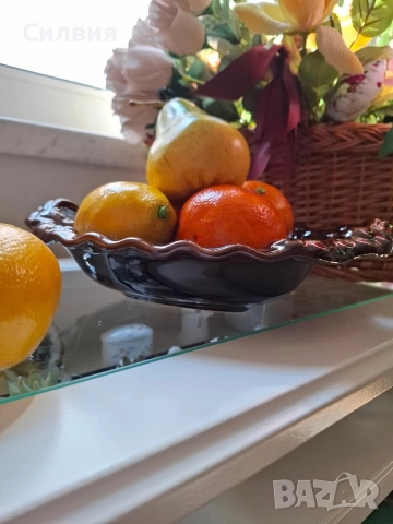 Красива купа за плодове или друго , снимка 5 - Антикварни и старинни предмети - 52680210