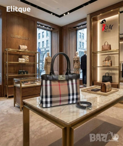 чанти Nouvelle collection Louis Vuıtton&Burberry 🌹🌹🌹 ⬆️22➡️32 cm ✨, снимка 2 - Чанти - 53272950