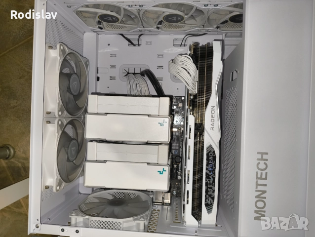 ASRock Radeon RX 7700 XT Steel Legend OC 12G GDDR6 с 2 години гаранция, снимка 4 - Видеокарти - 52918250