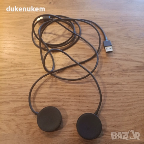 Зареждащ кабел за Samsung Galaxy Watch – магнитен, USB (2 броя), снимка 8 - Смарт гривни - 53353476