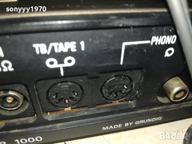 GRUNDIG SR-1000 ИЛИ GRUNDIG PS-3500 ВНОС GERMANY 2709231055, снимка 10 - Ресийвъри, усилватели, смесителни пултове - 42336722
