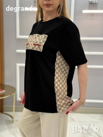 Уникален Модел Тениска Gucci, снимка 3 - Тениски - 53288779