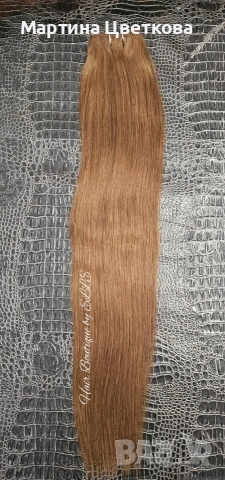 100% Естествена Реми коса, снимка 2 - Аксесоари за коса - 53728493