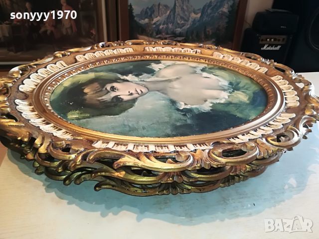 картини с красиви мадами 70х60см-внос германия 0304221039, снимка 15 - Антикварни и старинни предмети - 36325047